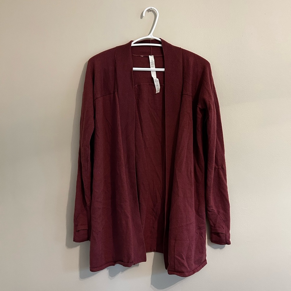 FREE WITH PURCHASE - Lululemon Side Slit Cardigan